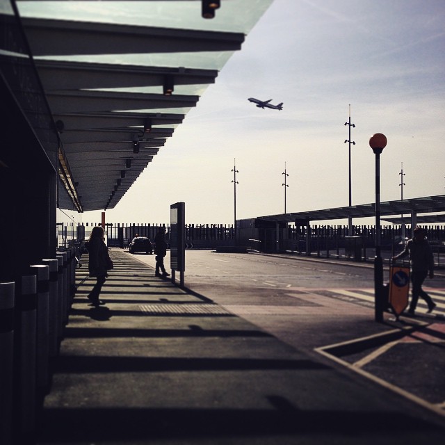 iPhone pic ... Back at Heathrow 2